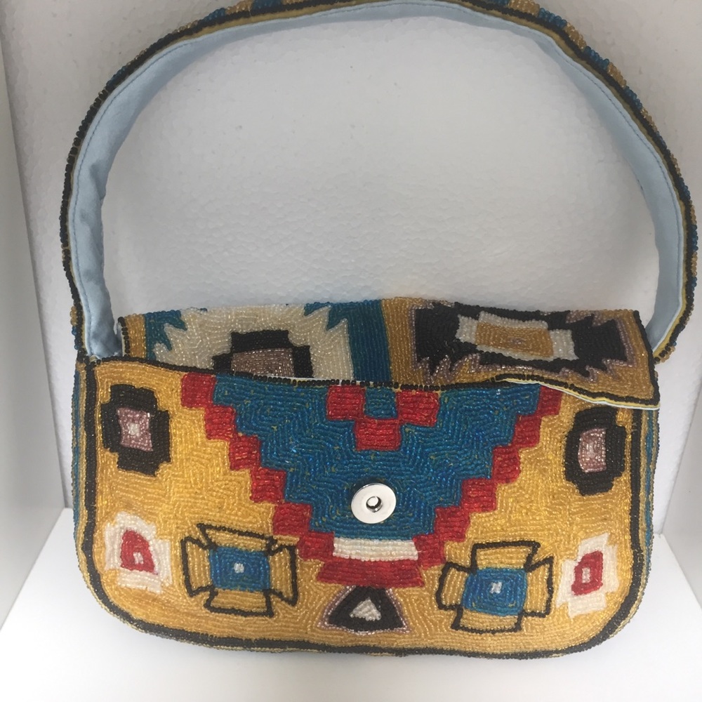 VTG CHRISTIANA beaded purse - Picture 8 of 14